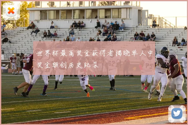 世界杯最高奖金获得者揭晓单人中奖金额创历史纪录