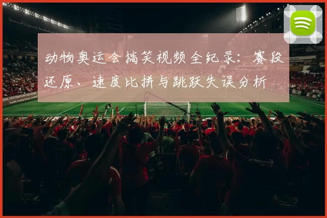 动物奥运会搞笑视频全纪录：赛段还原、速度比拼与跳跃失误分析